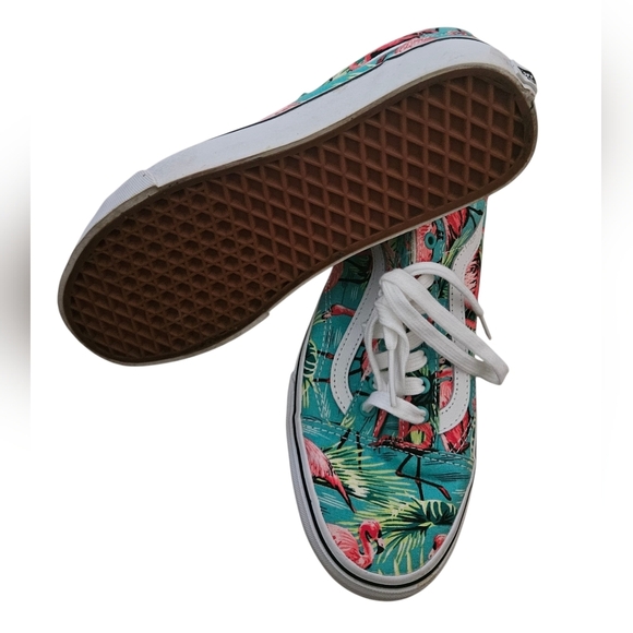 Old Skool Van Doren - Flamingo VANS Men 7.5/Women 9 - Picture 4 of 6